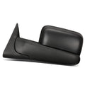 94-02 Dodge Ram 1500 2500 3500 Left Manual Towing Mirror Black