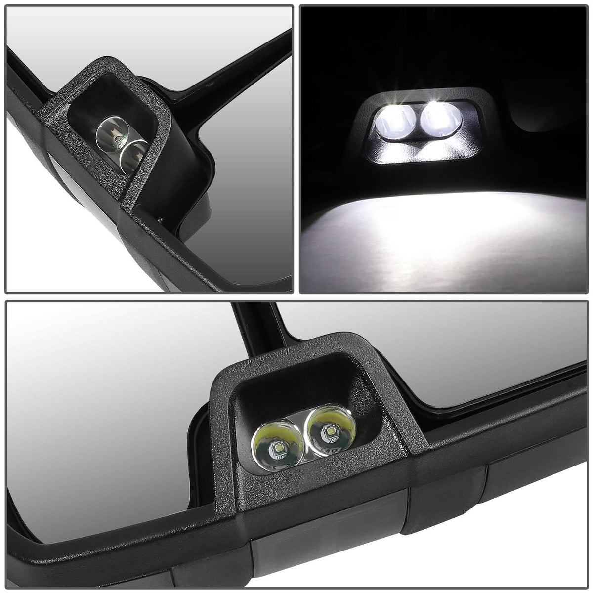 03-07 Chevy Silverado Sierra Tahoe Suburban Powered Heated LED Towing Mirrors