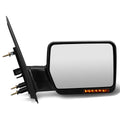 2004-2014 Ford F-150 Right Towing Mirror Manual LED Signal Black
