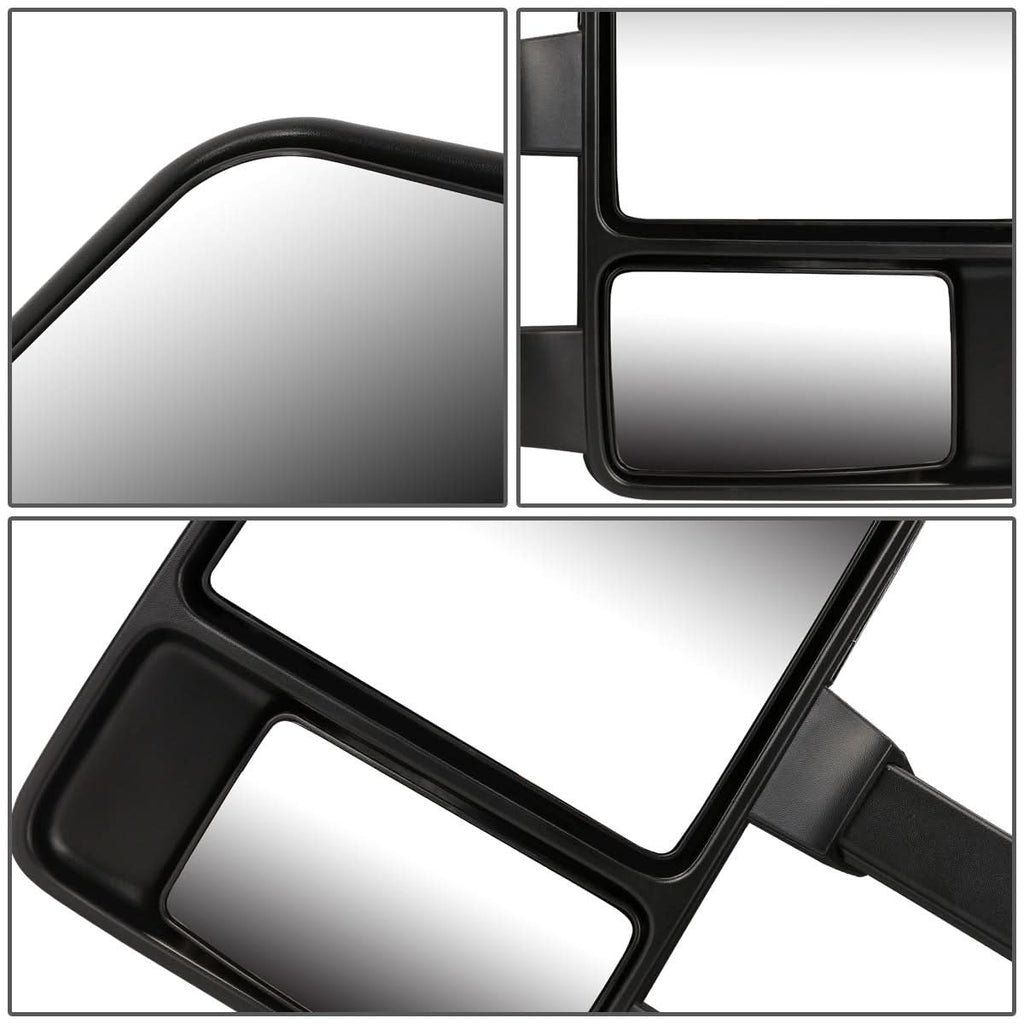 2008-2016 Ford F-250 F-350 F-450 F-550 Super Duty Manual Towing Mirrors
