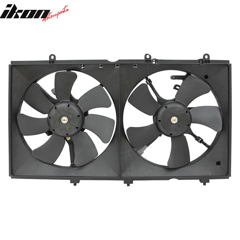 2002-2007 Mitsubishi Lancer 2.0L Engine A/C Condenser Dual Cooling Fan