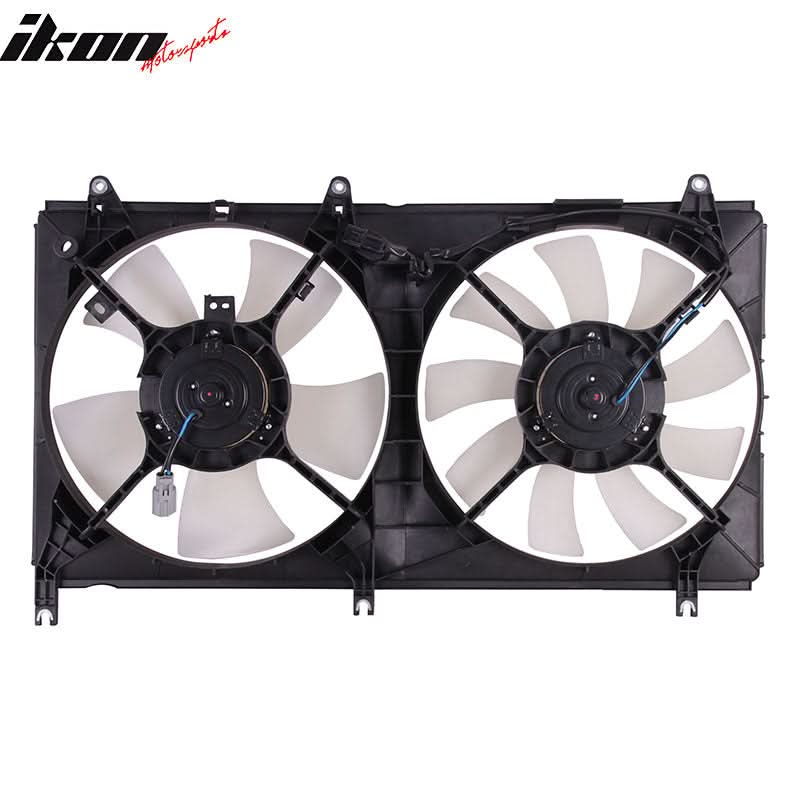 2004-2012 Mitsubishi Galant 2.4L Engine A/C Condenser Dual Cooling Fan