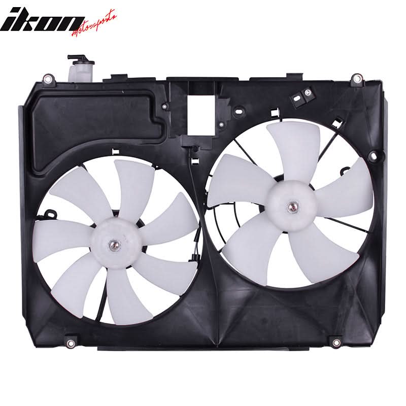 2004-2005 Toyota Sienna 3.3L Engine A/C Condenser Dual Cooling Fan
