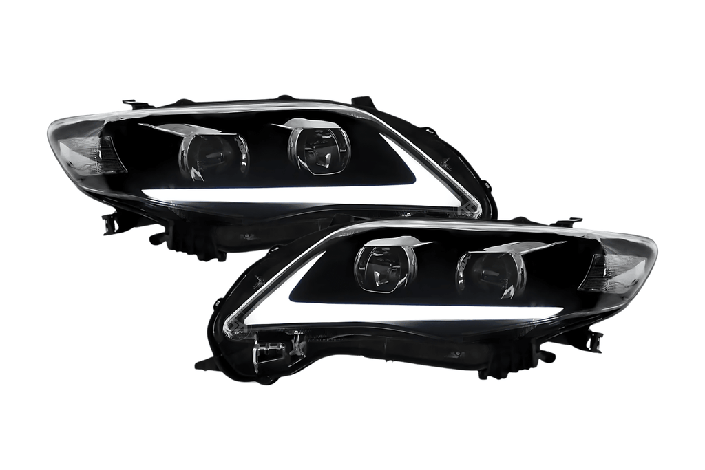 Toyota Corolla 10th Gen (E140 Wide-Body) Facelift Projector Headlights Upgrade (2011-2013)