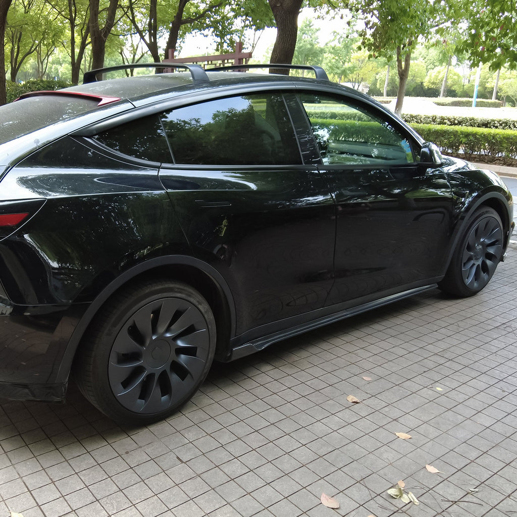 2020-2024 Tesla Model Y 20'' Matte Black V1 Hubcap Wheel Cover Rim ABS