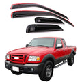 1999-2011 Ranger 1999-2000 Mazda B2500 Window Visors Acrylic