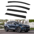 2023-2025 Kia Sportage 4PCS Tape on Window Visors Vent Rain Sun Guards