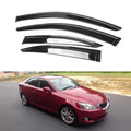 2006-2013 Lexus IS250 IS350 08-14 IS F 4Pc Set Window Visors Acrylic
