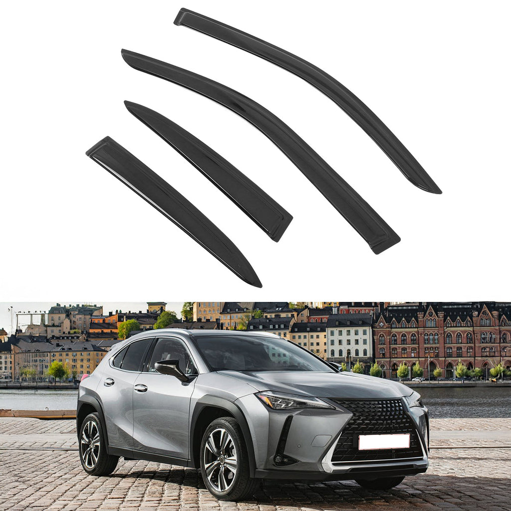 2019-2025 Lexus UX-Series 4PCS Tape on Window Visors Vent Rain Guards