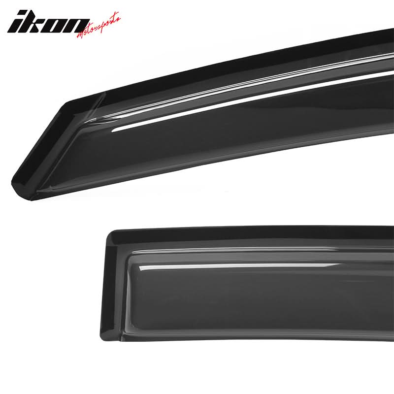 2007-2012 Nissan Altima Sedan Slim Style Visor Window Acrylic