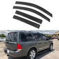 2004-2016 Nissan Armada Slim Style Smoke Visor Window Rain Guard Acryl