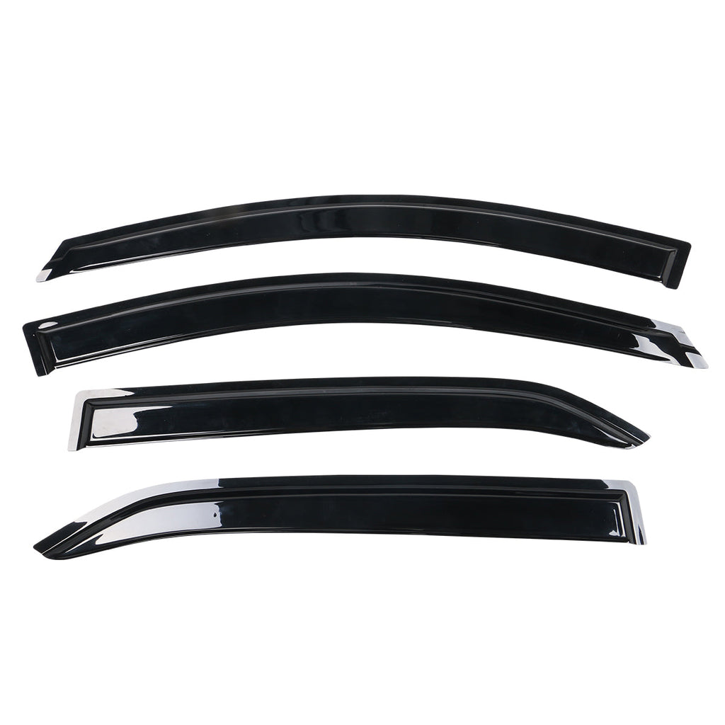 2020-2025 Toyota Corolla Sedan Window Visors Tape On Rain Guard 4PC