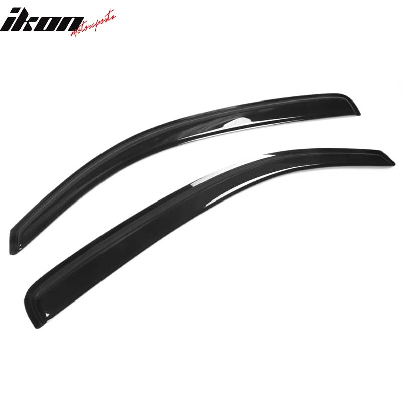 2005-2015 Toyota Tacoma Standard Cab Slim Style Acrylic Visor Windows