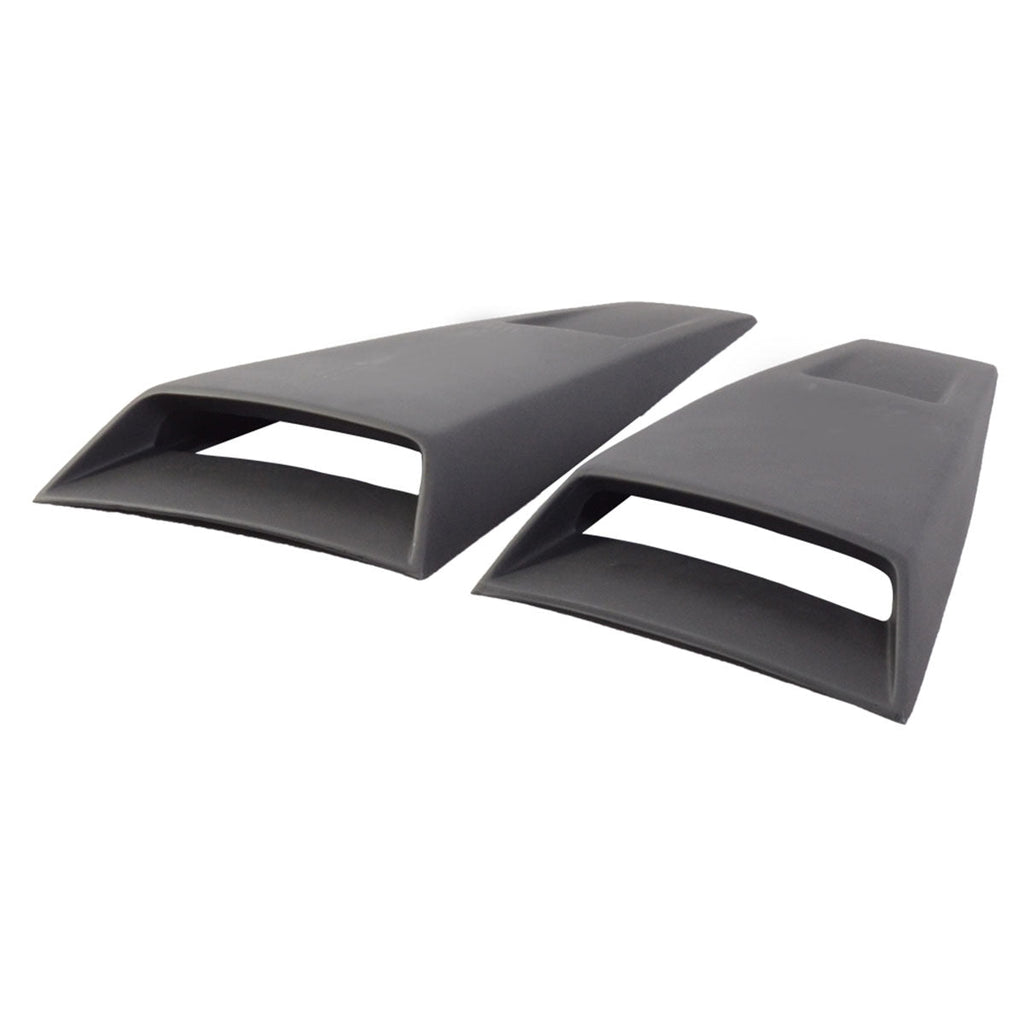 2005-2014 Ford Mustang Eleanor Window Side Louvers Scoops PU