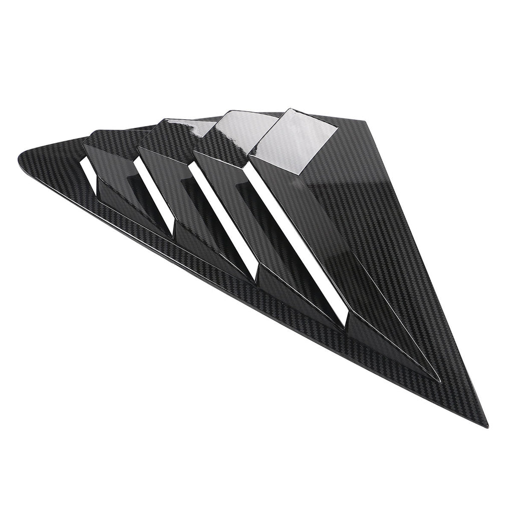 2023-2025 Honda Accord IKON Black Rear Quarter Window Louver ABS