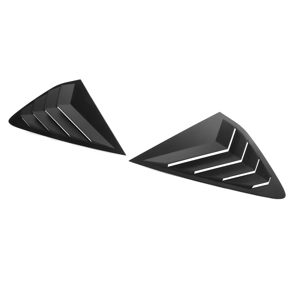 2023-2025 Honda Accord IKON Black Rear Quarter Window Louver ABS