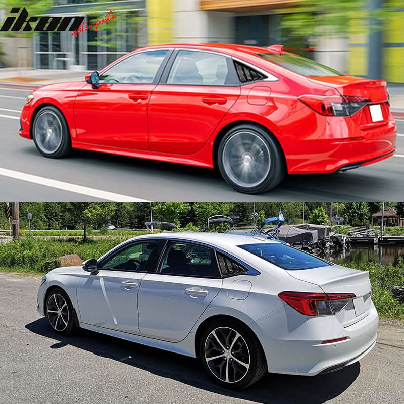 2022-2025 Honda Civic 11th Gen Sedan PC IKON Style 2PCS Window Louver