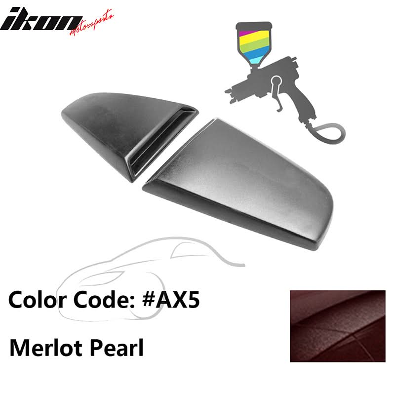 2003-2008 Nissan 350Z Coupe XE Window Louver PU
