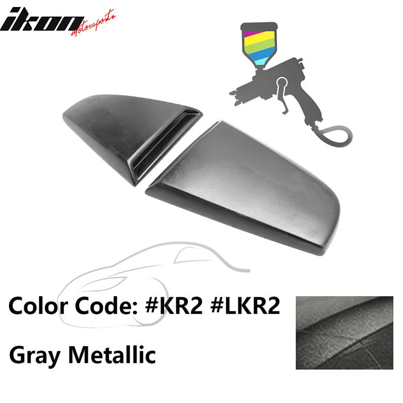 2003-2008 Nissan 350Z Coupe XE Window Louver PU