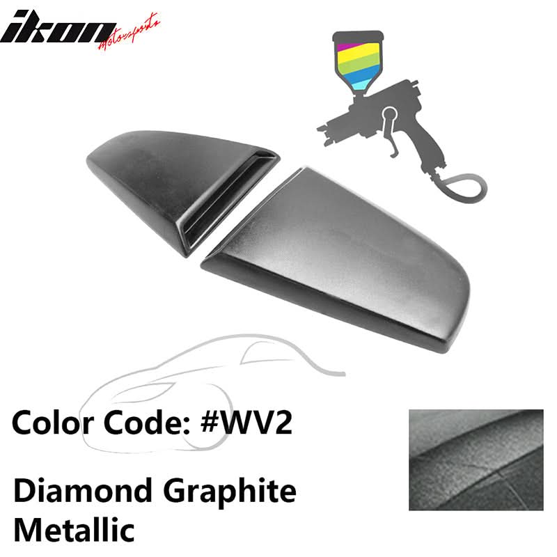 2003-2008 Nissan 350Z Coupe XE Window Louver PU