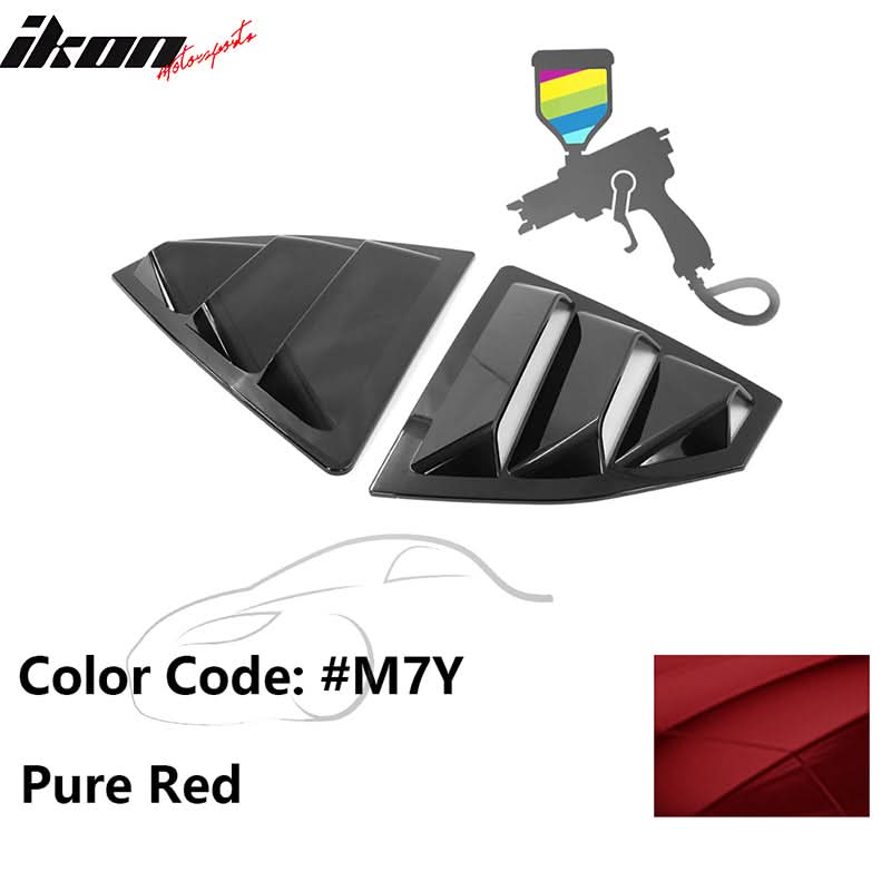 2022-2025 Subaru WRX IKON Window Louver PC