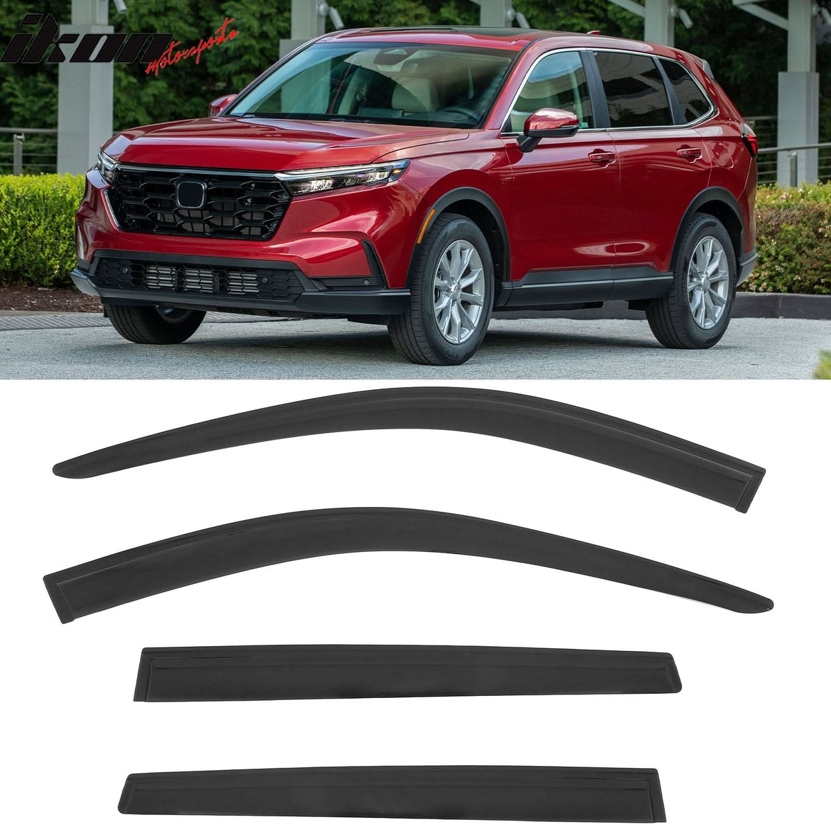 2023-2025 Honda CR-V Low Profile Style Tape on Window Visors Guards