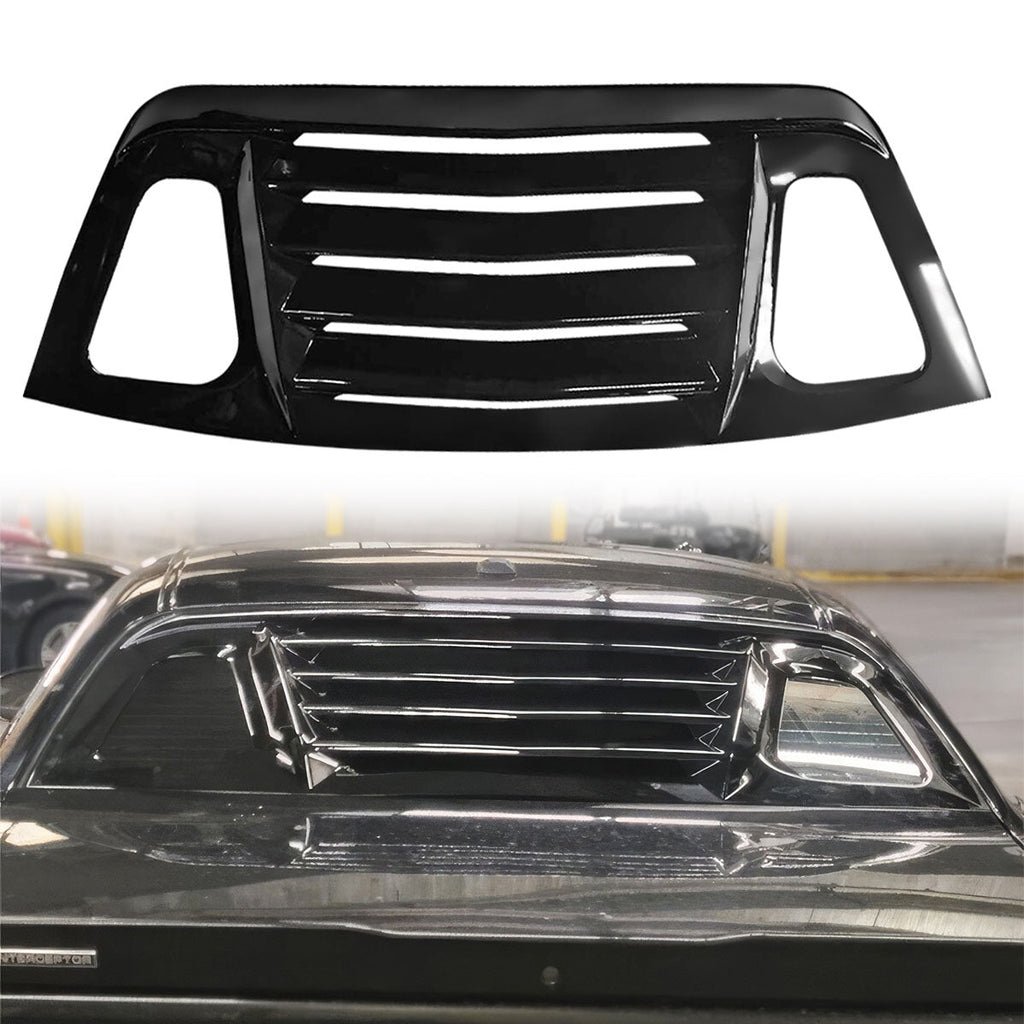 2008-2023 Dodge Challenger V2 Style Window Louver Gloss ABS