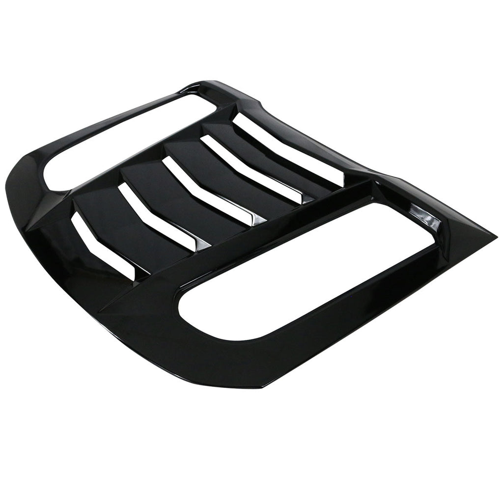 2015-2024 Ford Mustang IKON V2 Style Rear Window Louver  ABS