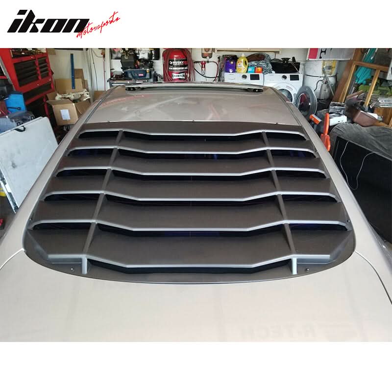 2003-2007 Infiniti G35 Coupe Unpainted ABS Rear Window Louver
