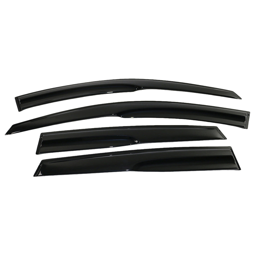 2007-2011 Honda CRV Acrylic 4PC Window Visors Tape On Rain Guard