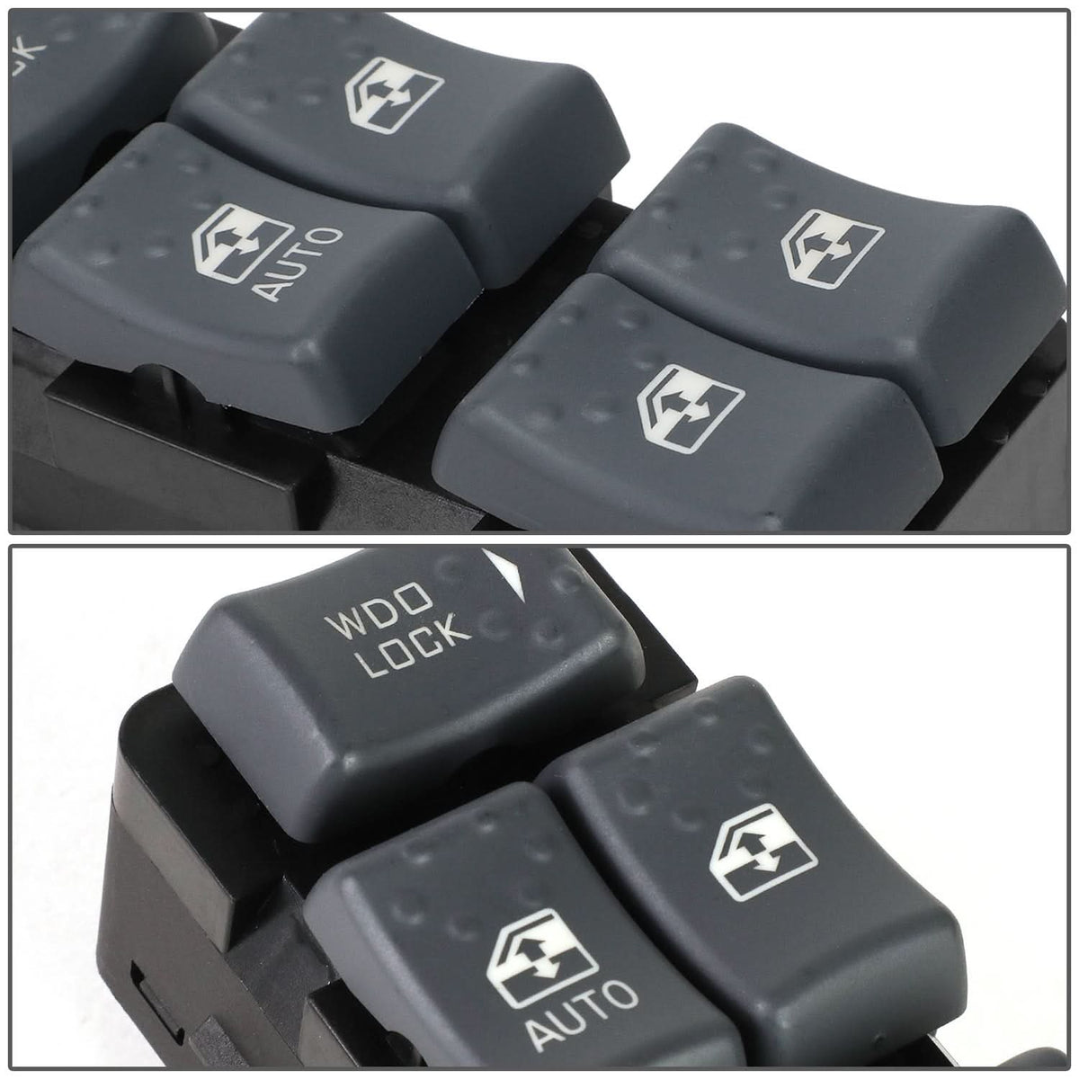 01-05 Pontiac Aztek Driver Side Power Window Switch - Black