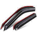 2002-2010 Ford Explorer Window Visors 4PC Smoke