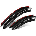 2005-2010 Pontiac G6 Carbon Fiber Style Window Visors 4PC Set