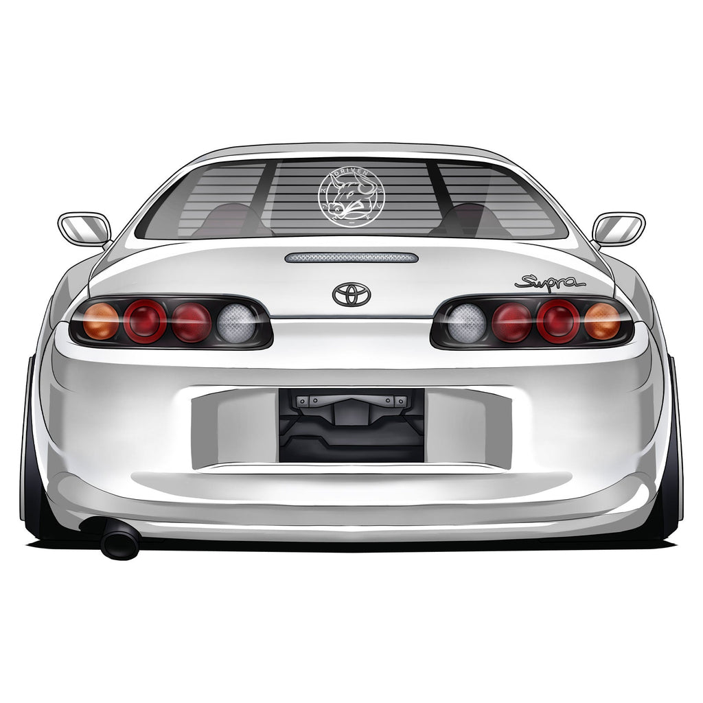Bull Boost Visualize Vinyl Window Sticker Decals