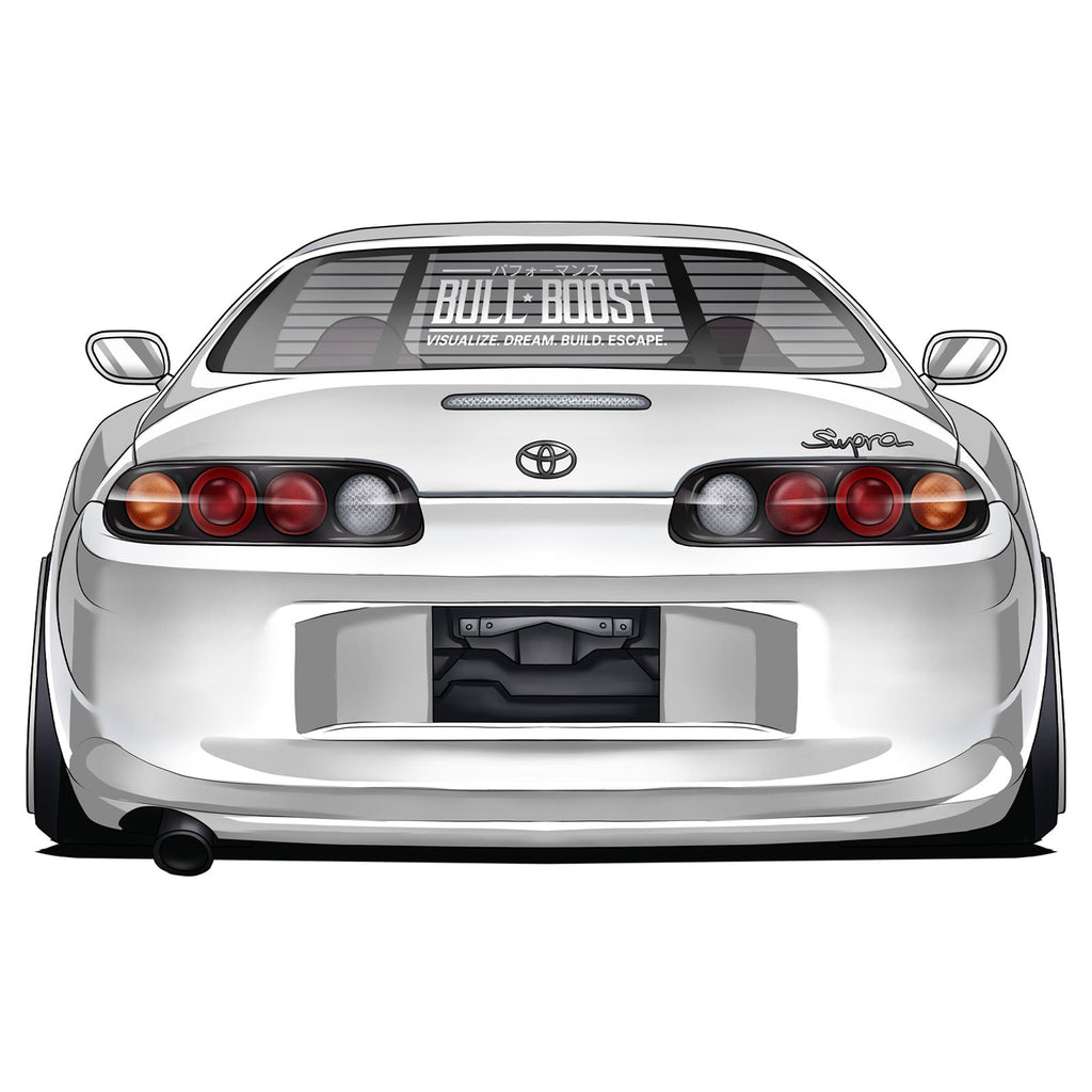 Bull Boost Visualize Vinyl Window Sticker | 30 ENTRIES