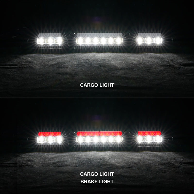 ANZO 15-20 Ford F-250 - F-550 LED Third Brake Light - Black Housing/Clear Lens 531111