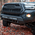 Cali Raised LED Cali Raised 16-23 Toyota Tacoma Stealth Bumper - No Bull Bar / 32In Led Bar Spot W/ Tall Switch CR4137