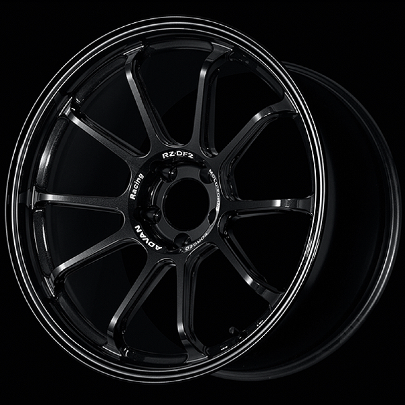 Advan RZ-DF2 19x10.5 / +32 Offset / 5x112 / 66.5mm Bore / Racing Titanium Black YAF9L32MTB