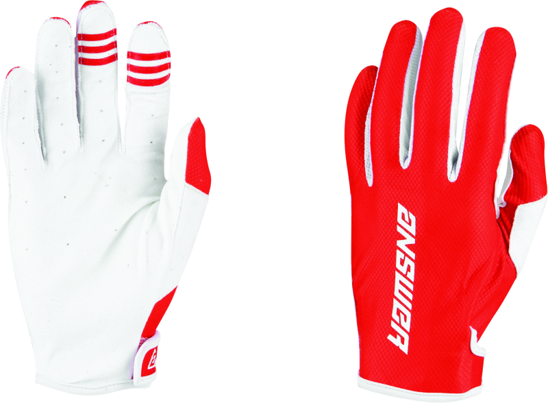 Answer Ascent Glv Redwht Sm 447017