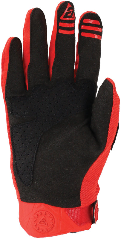 Answer 24 Peak Gloves Red/Black Youth - Large 442874