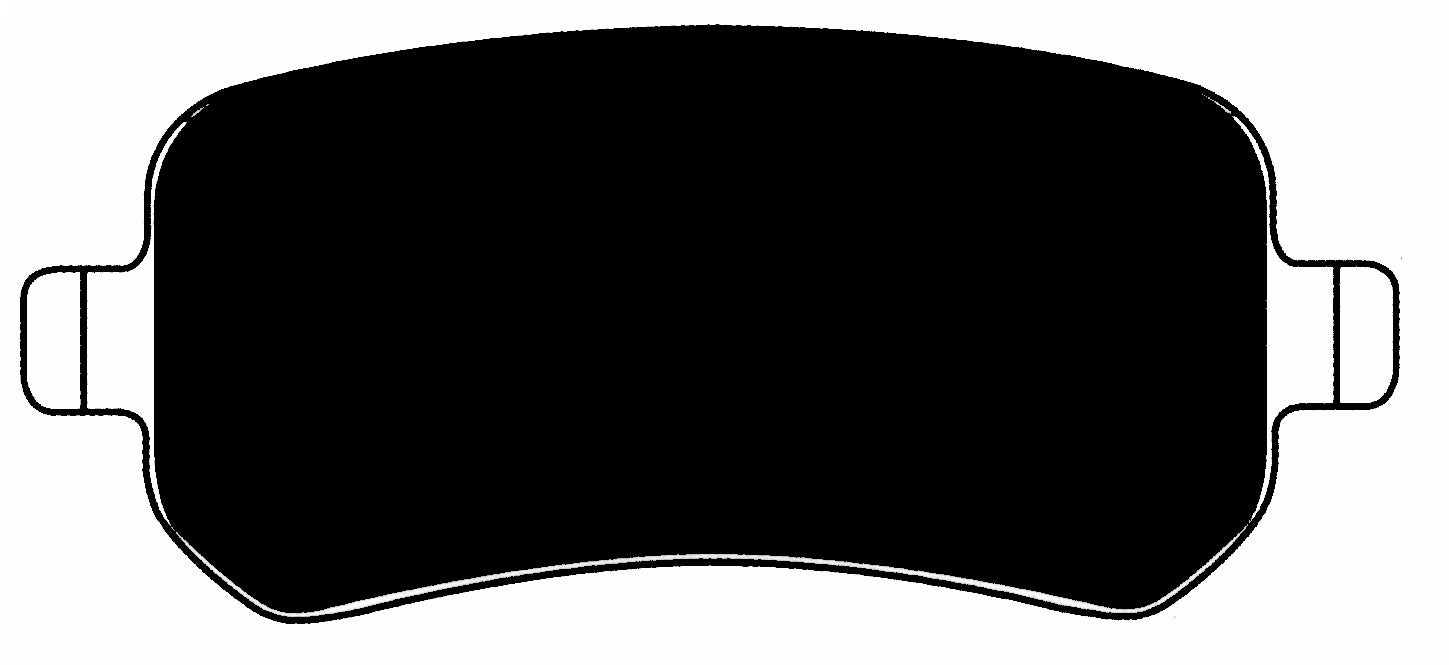 Porterfield Brake Pads for 2012 DODGE JOURNEY 302mm Front or 305mm Rear Discs