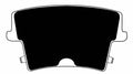 Porterfield Brake Pads for 2008 CHRYSLER 300 2.7L V6