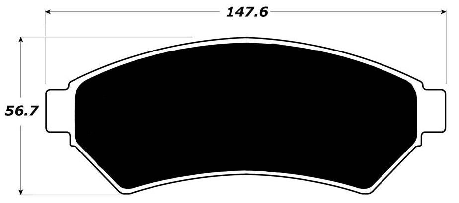 Porterfield Brake Pads for 2007 PONTIAC GRAND PRIX