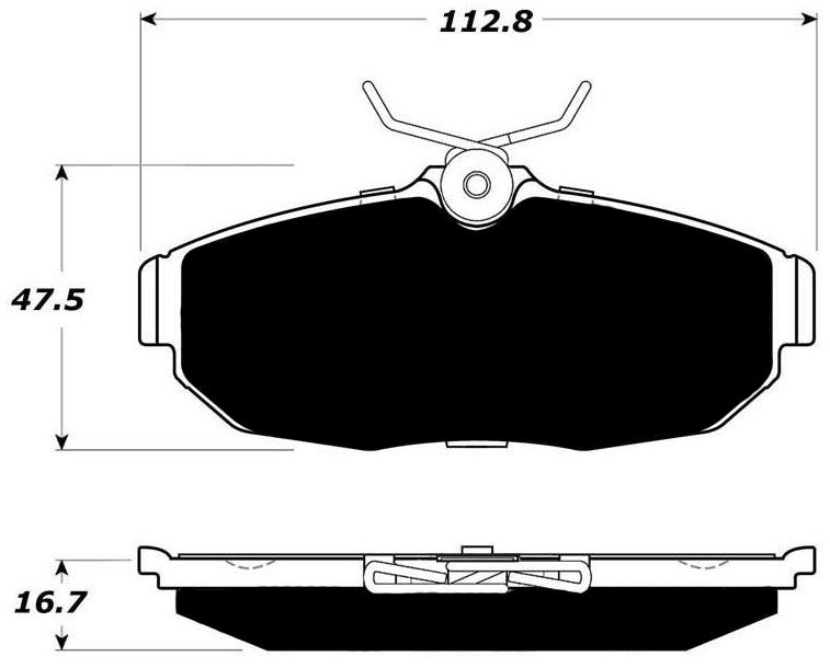 Porterfield Brake Pads for 2010 FORD MUSTANG GT V8