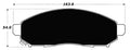 Porterfield Brake Pads for 2013 NISSAN XTERRA