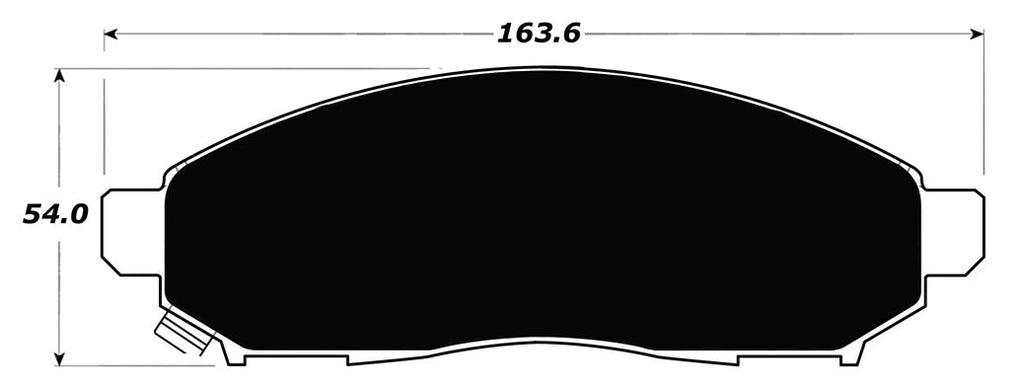 Porterfield Brake Pads for 2009 NISSAN PATHFINDER V6