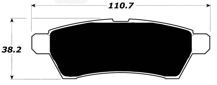 Porterfield Brake Pads for 2013 NISSAN XTERRA