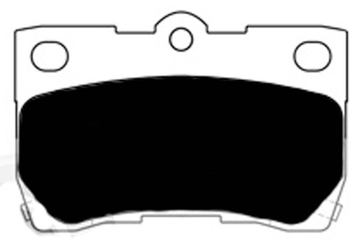Porterfield Brake Pads for 2010 LEXUS IS 350