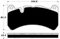 Porterfield Brake Pads for 2006 MERCEDES-BENZ CLK55 AMG