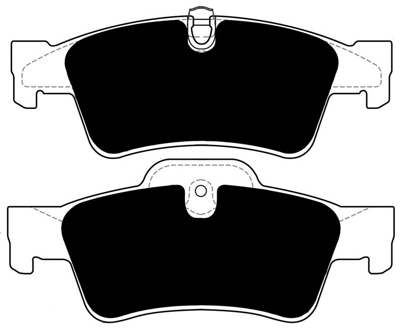 Porterfield Brake Pads for 2007 MERCEDES-BENZ R550 350mm Front Discs